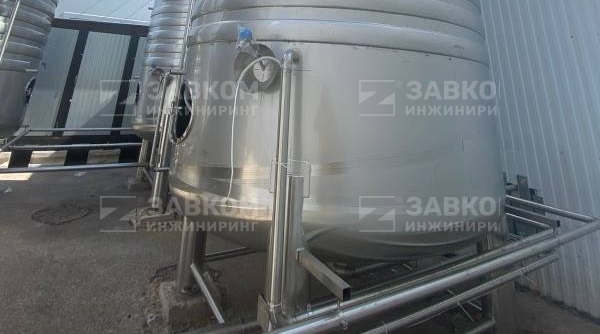 Поставка поточного пастеризатора кваса и бродильного отделения