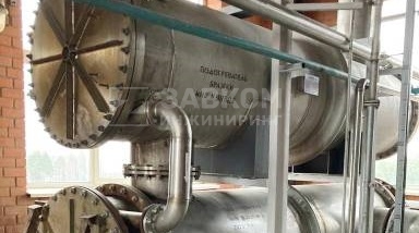 Комплект колонного и теплообменного оборудования для браго&shy;ректификационной установки для реконструкции спиртового завода