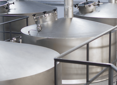 Варочное отделение пивоварни