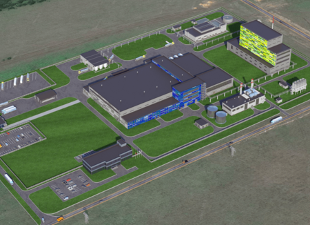 Завод по производству биоразлагаемых пластиков