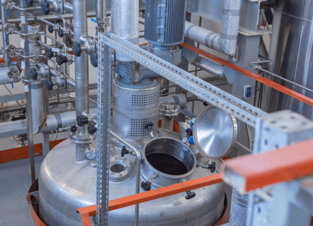 Отделение ферментации завода по производству ферментных препаратов