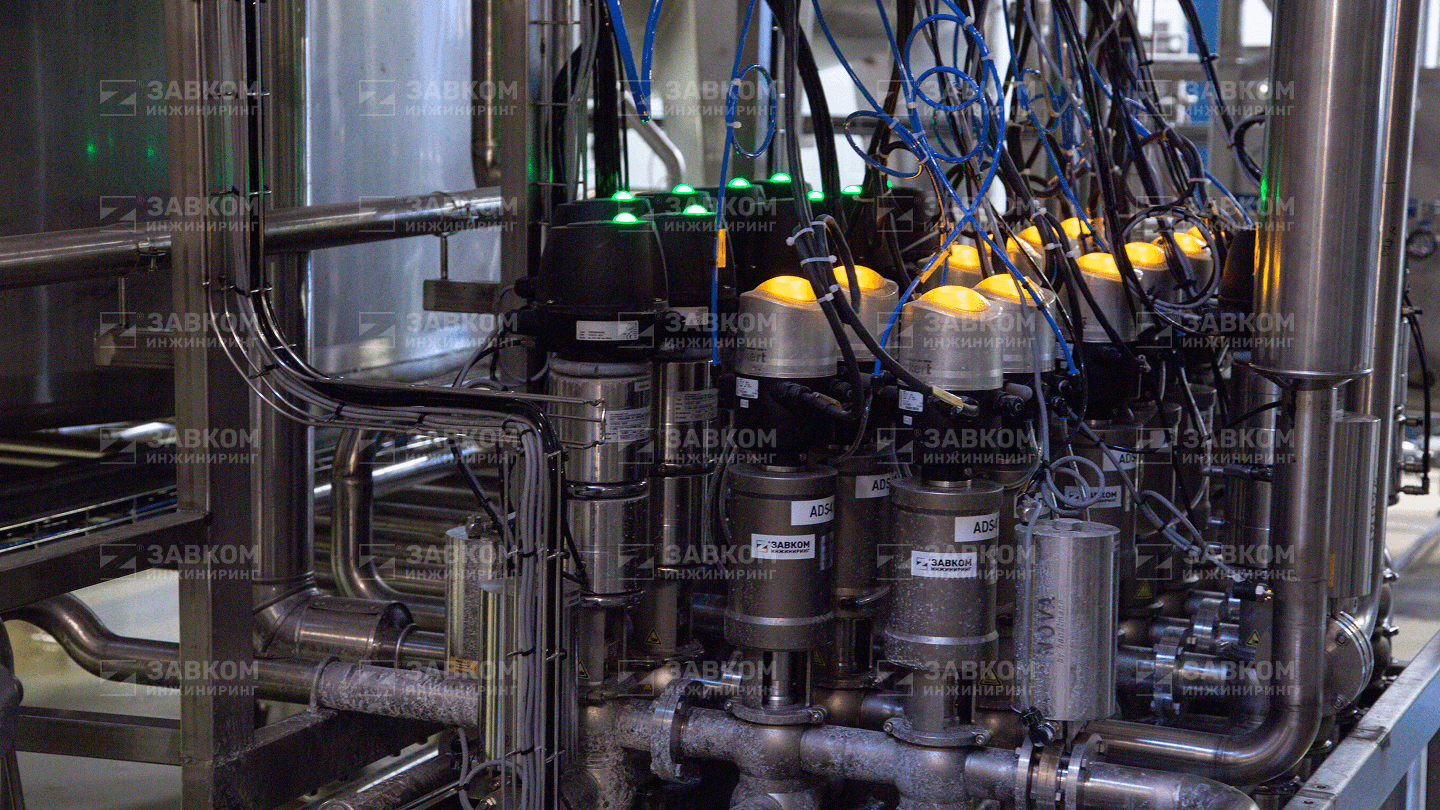 Объём выполненных работ: