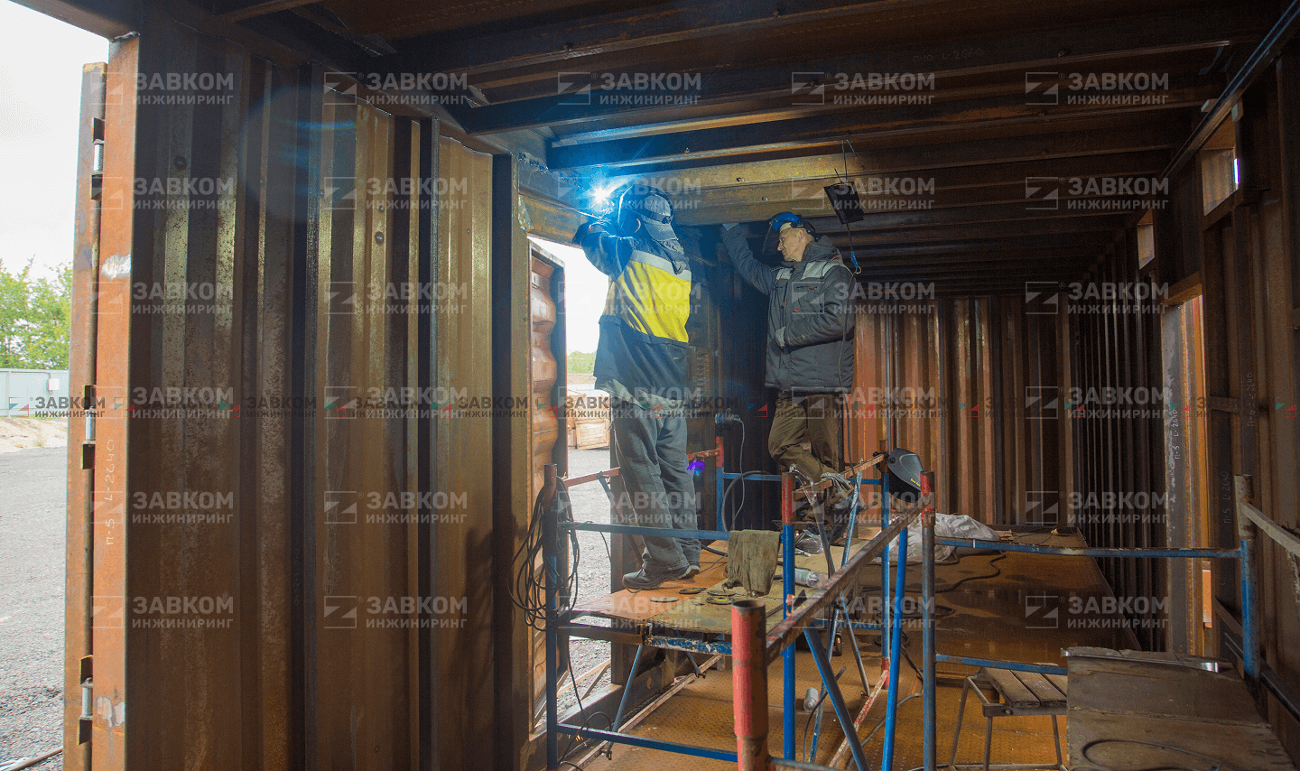 Станция очистки шахтных вод