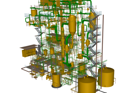 Узел выпаривания 1 450x326 Узел выпаривания и кристаллизации солевого концентрата с последующим обезвоживанием для минимизации и утилизации солевого шлама