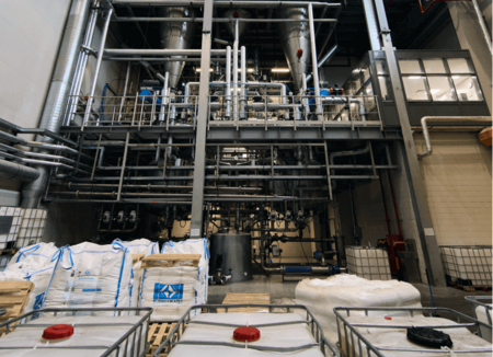 Установка производства смол