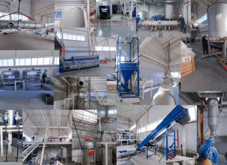 وحدة التنقية الإضافية لمركزات التناضح العكسي بطاقة 900 كغ/ساعة