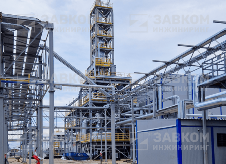 Установка производства формалина и КФК