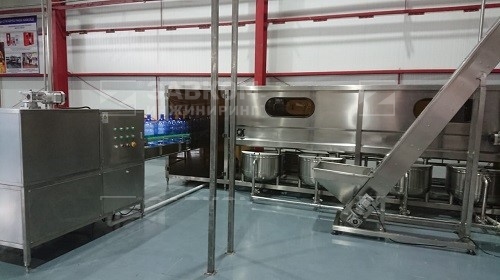 Bottled water plant