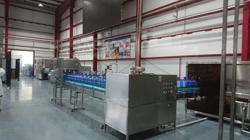 Bottled water plant