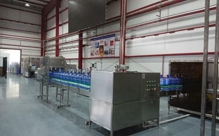Bottled water plant