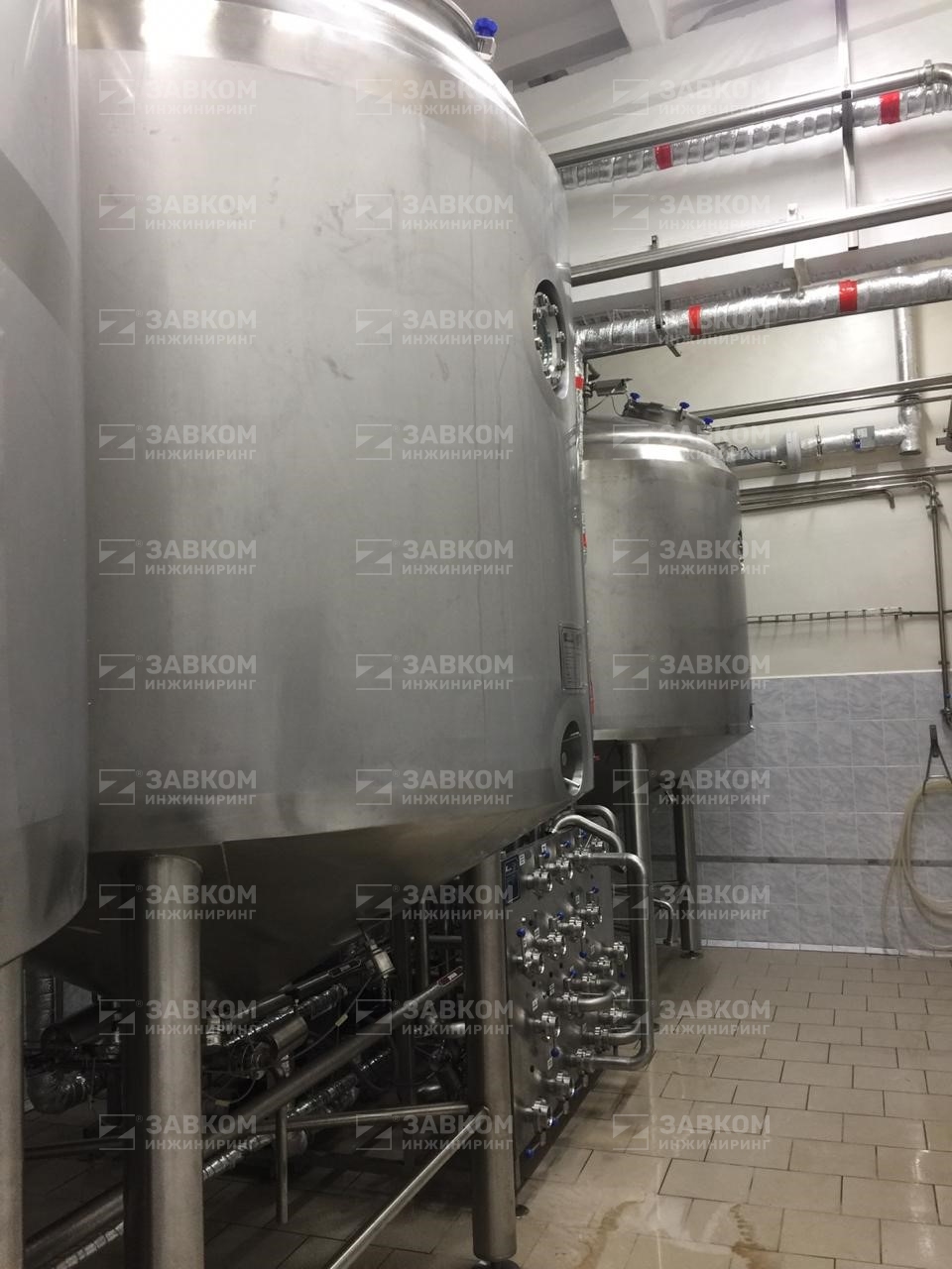 Implemented project brewery plant