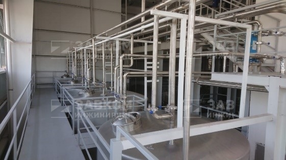Implemented a project for the construction of a distillery