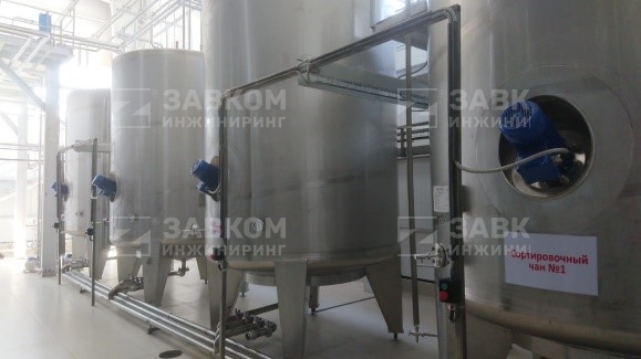 Implemented a project for the construction of a distillery