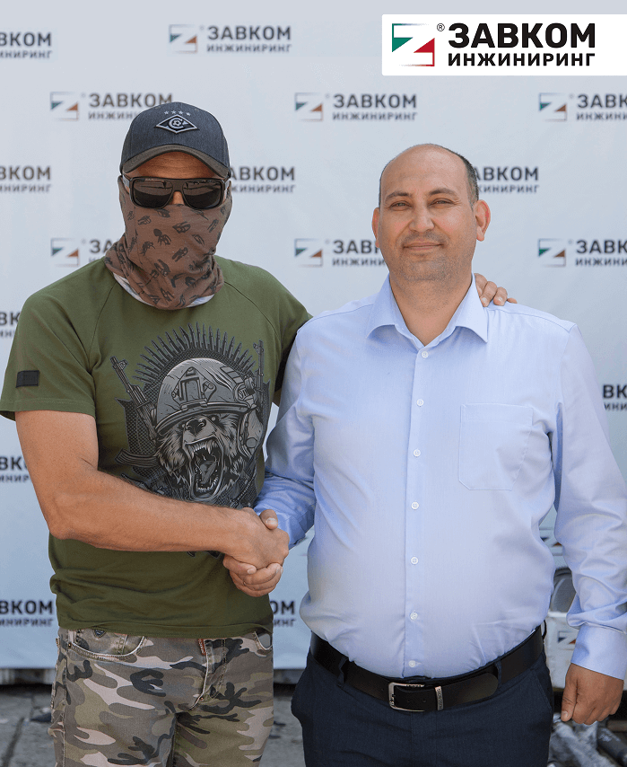 Состоялась передача третьей партии спецтехники от ЗАВКОМ-ИНЖИНИРИНГ для ремонтно-восстановительного отряда в зону СВО
