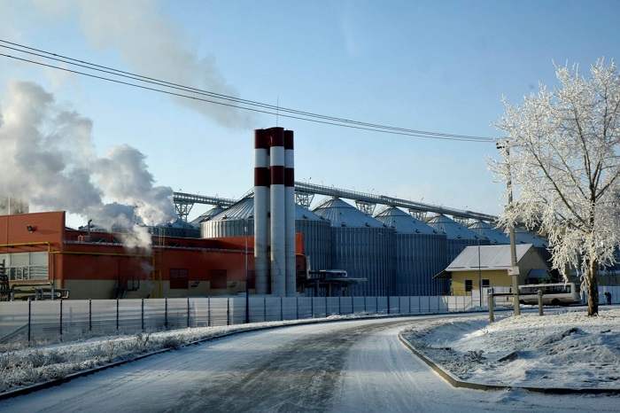 The third stage of the plant of JSC "AminoSib" for grain processing was launched in Ishim