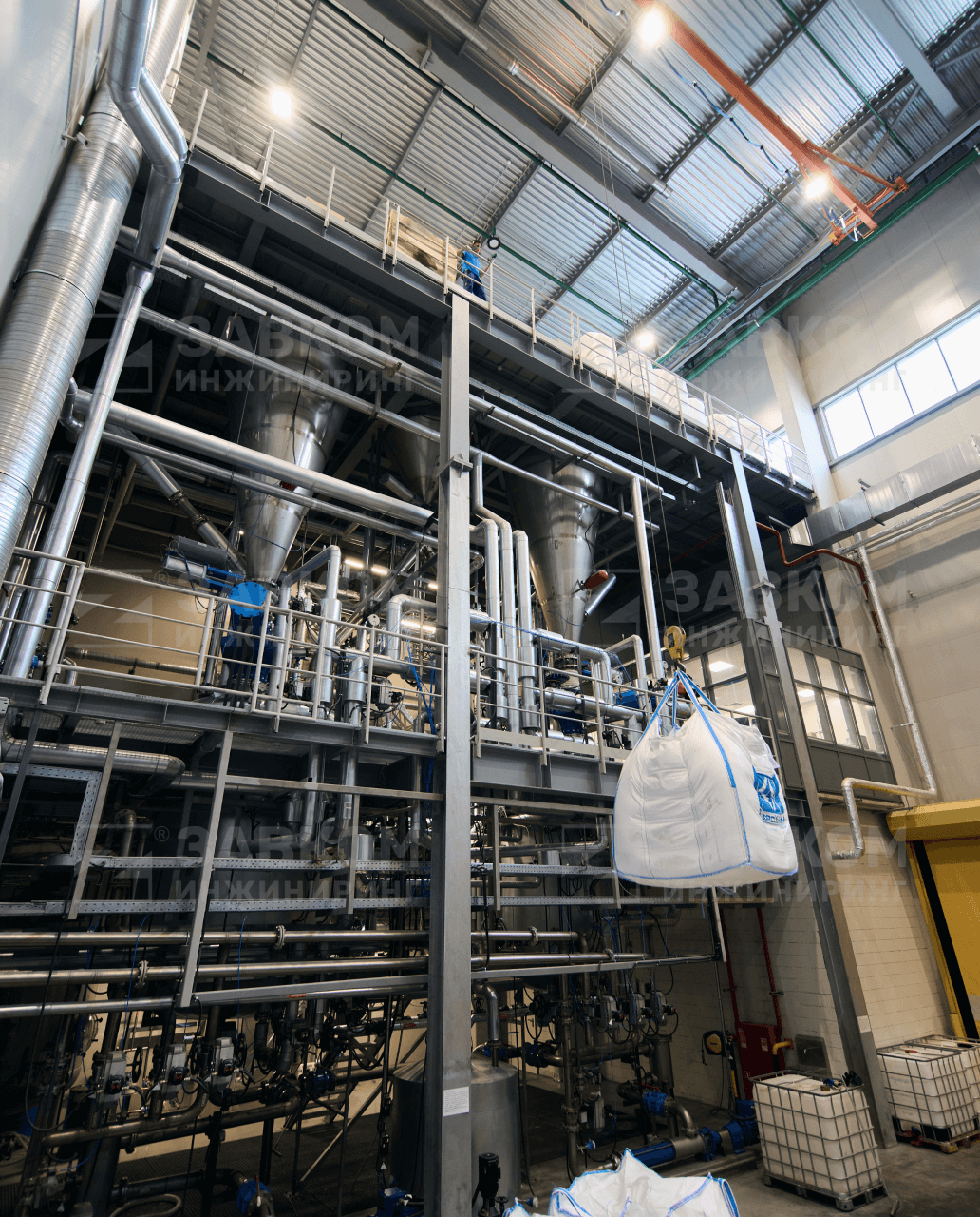 We talk about the process operating principles of resin production plants from ZAVKOM-ENGINEERING LLC