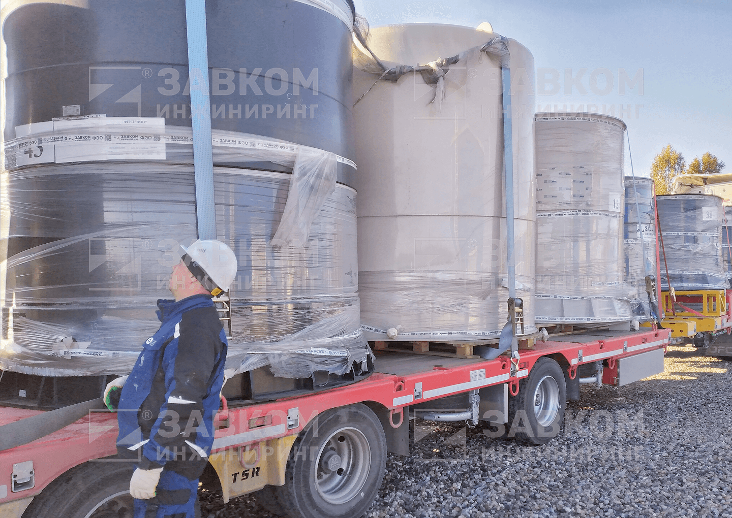 "ZAVKOM-ENGINEERING" company supplied equipment as part of the implementation of the central treatment plants.at the "Solzansky" landfill