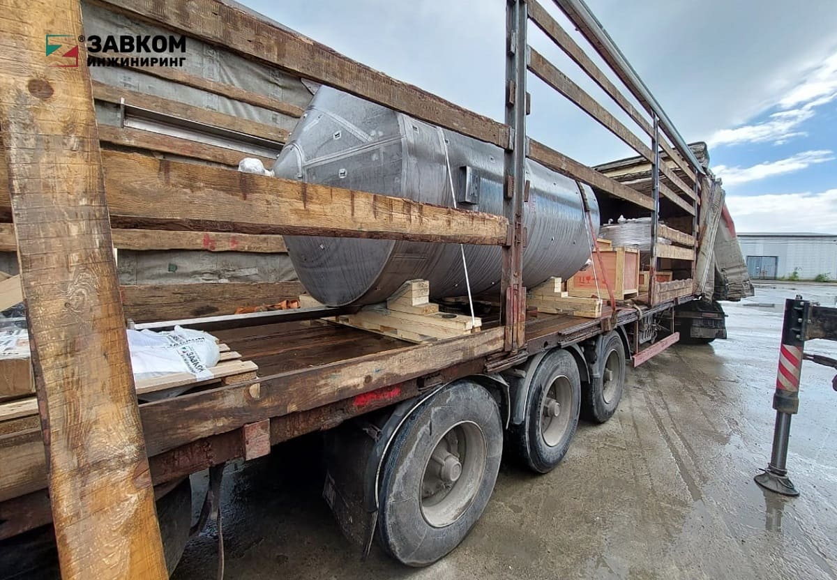 ZAVKOM-ENGINEERING specialists shipped equipment for obtaining process water in production