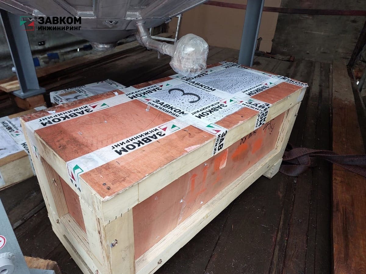 ZAVKOM-ENGINEERING specialists shipped equipment for obtaining process water in production