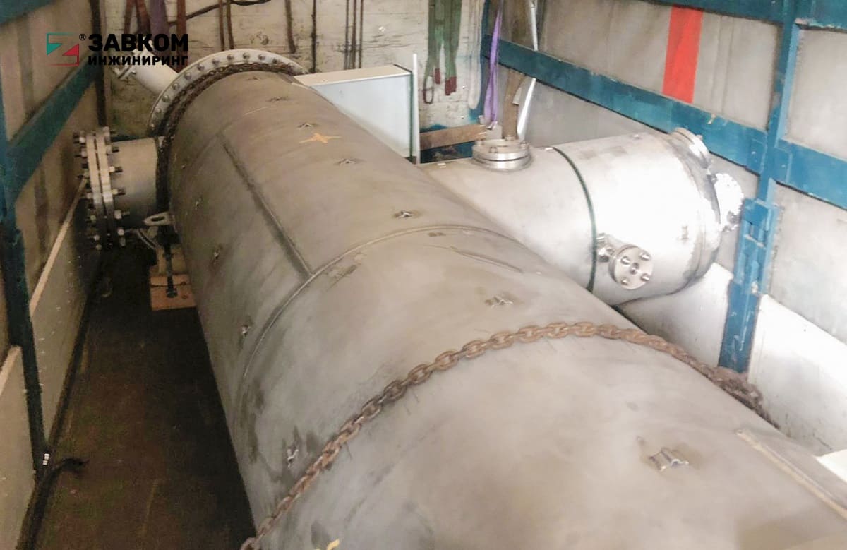 ZAVKOM-ENGINEERING specialists shipped equipment for obtaining process water in production