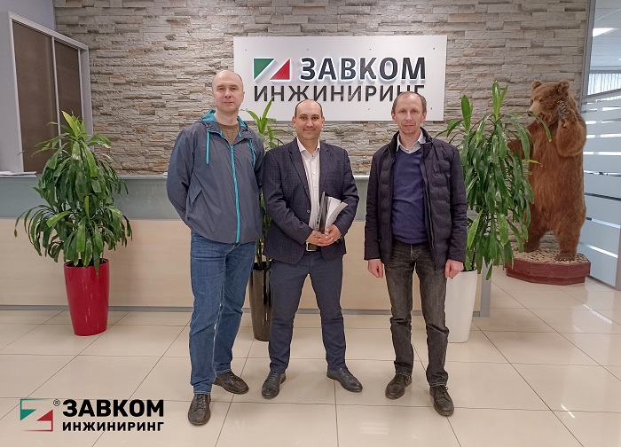 ZAVKOM-ENGINEERING was visited by partners in the implementation for a new project of a vacuum evaporation plant for wastewater treatment in toxic production.